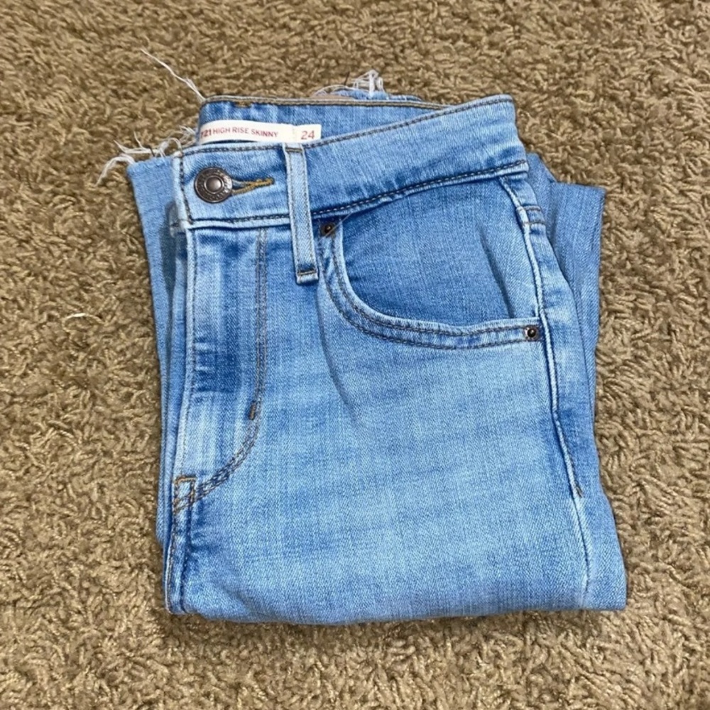 721 high rise skinny Levi’s jeans